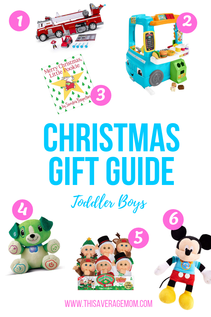 Need some gift ideas for toddler boys? Here's my picks for Christmas gifts for boys ! #giftguide #holiday #toys