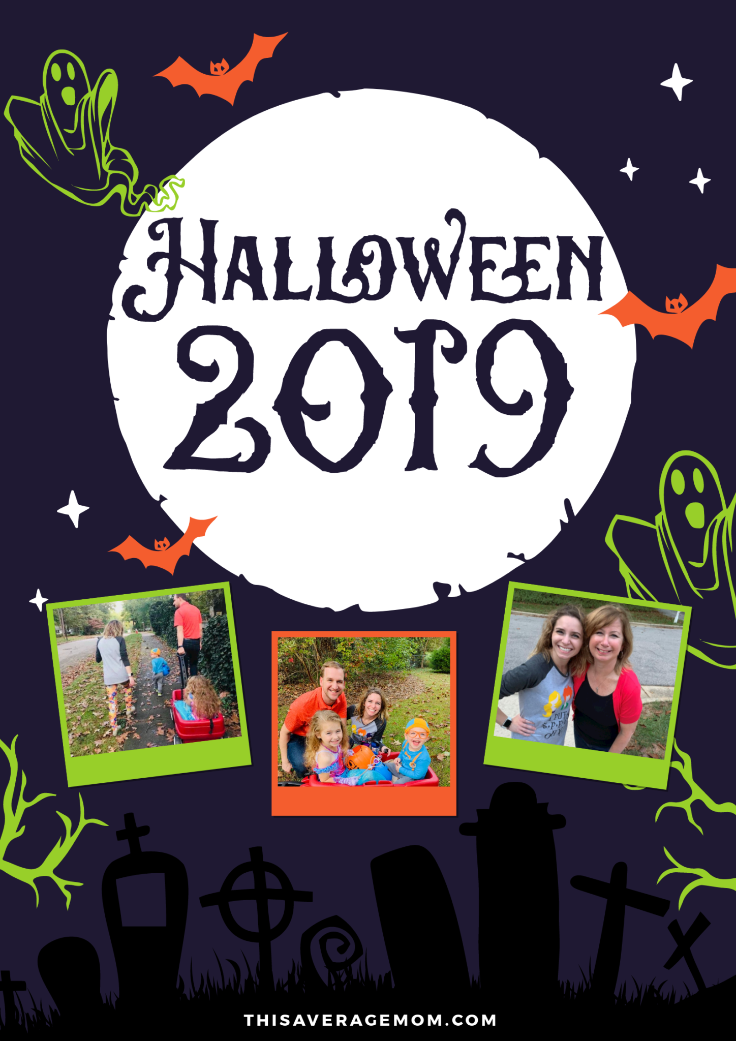 Halloween fun is on the blog! We had a mermaid princess and Blippi this year, and our kids LOVED every second of the night. #halloween #trickortreat #family