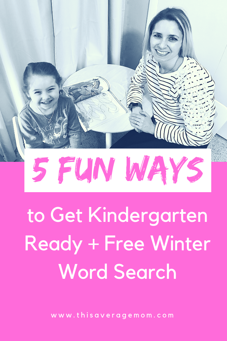 If you're child is going to kindergarten in the fall, you might need a few ways to get them ready! Providing a free word search and some ideas on what you can do at home. #learning #earlyeducation #education #preschool #kindergarten