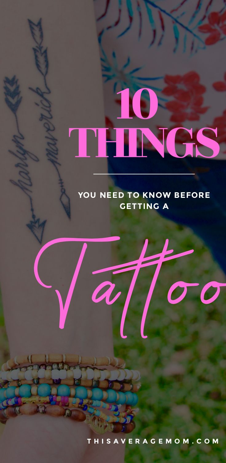 Considering getting a tattoo? I’m giving you an honest look at what getting ink entails. Here’s my ten things you need to know before getting your first tattoo! #tattoo #tattoos #ink #smalltattoos #firsttattoo 