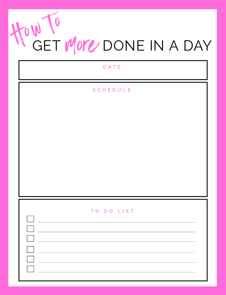 If you ever think to yourself “I wish there was more time in the day” or “I just never get everything done!” then I’ve got a blog post just for you! Here’s 5 ways I am making the most of each day and finding the time to do the things I need to do and want to do! #productivity 