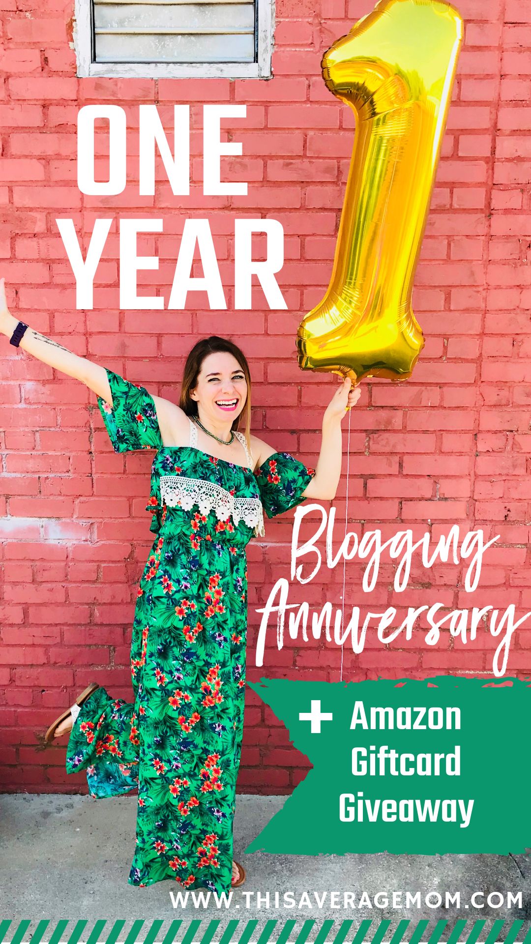 Want to win a $75 Amazon gift card? It’s my one year blog anniversary and I’m giving away $75! Head to the blog to enter!