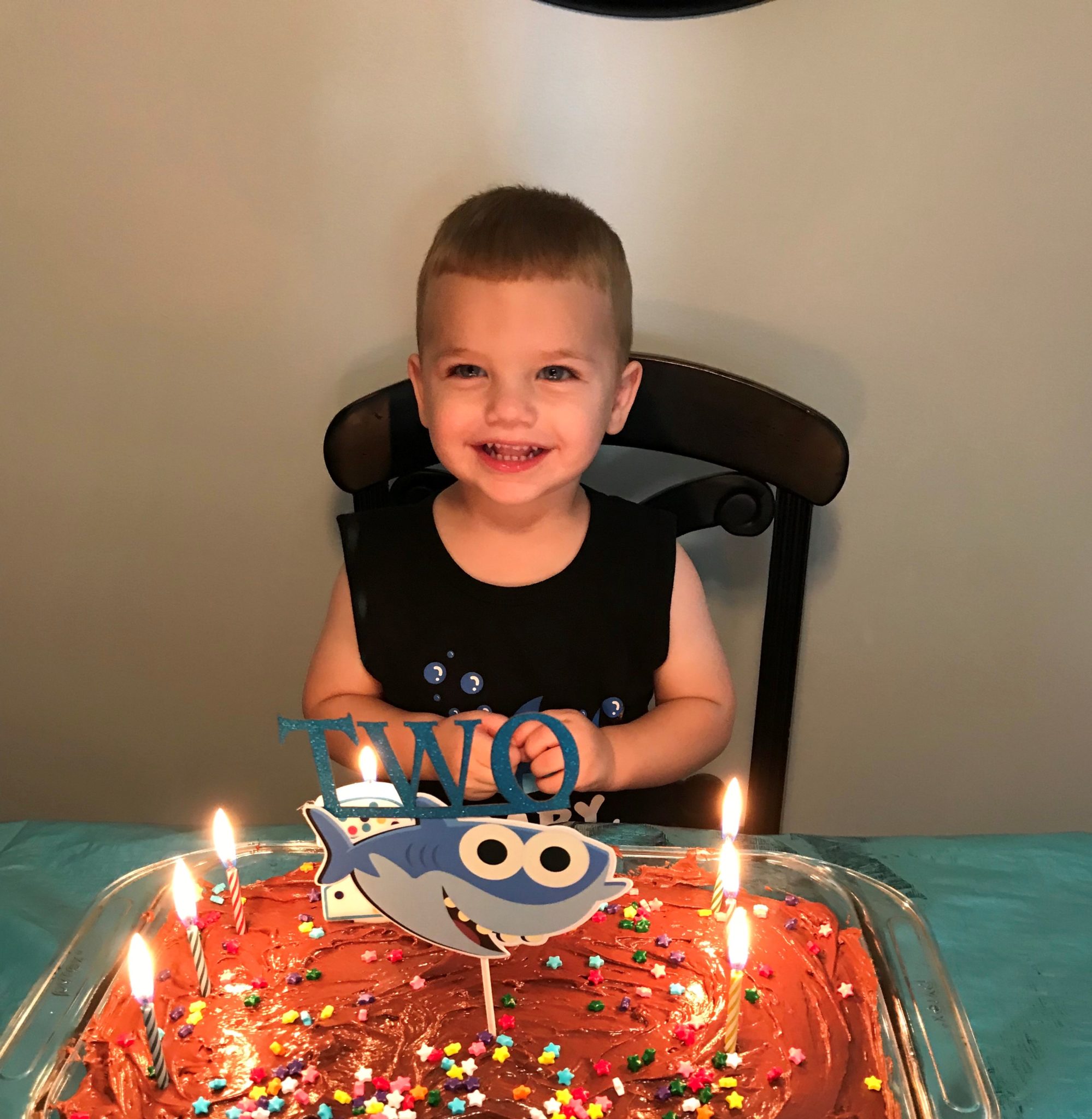 Maverick S Baby Shark Birthday Party Thisaveragemom