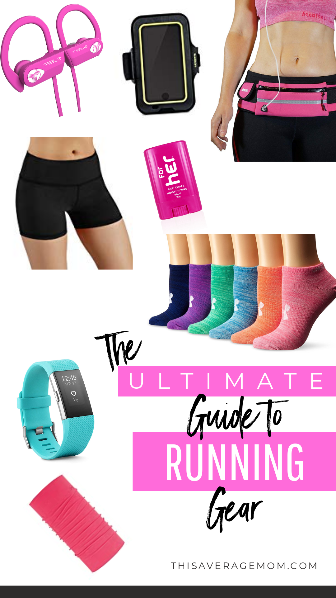 If you are a runner, you know there’s a few things that make your run a more pleasant experience. Today, I’m sharing The Ultimate Guide to Running Gear, for those that may be thinking about running, or are a beginner or intermediate runner. #run #running #fitness