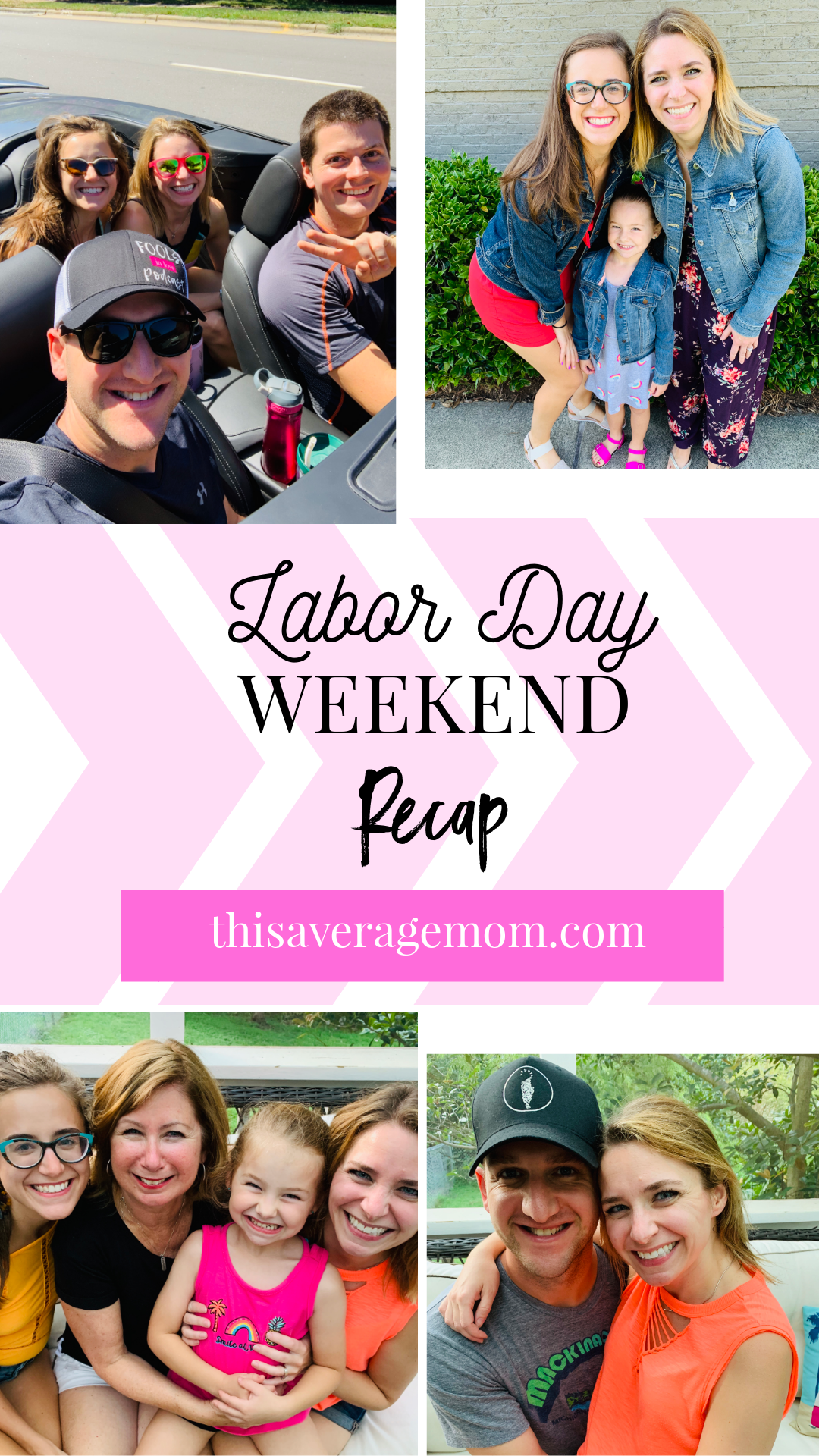 What does your family like to do on Labor Day?  We took the whole long weekend to relax and recharge! Recapping our weekend on the blog.